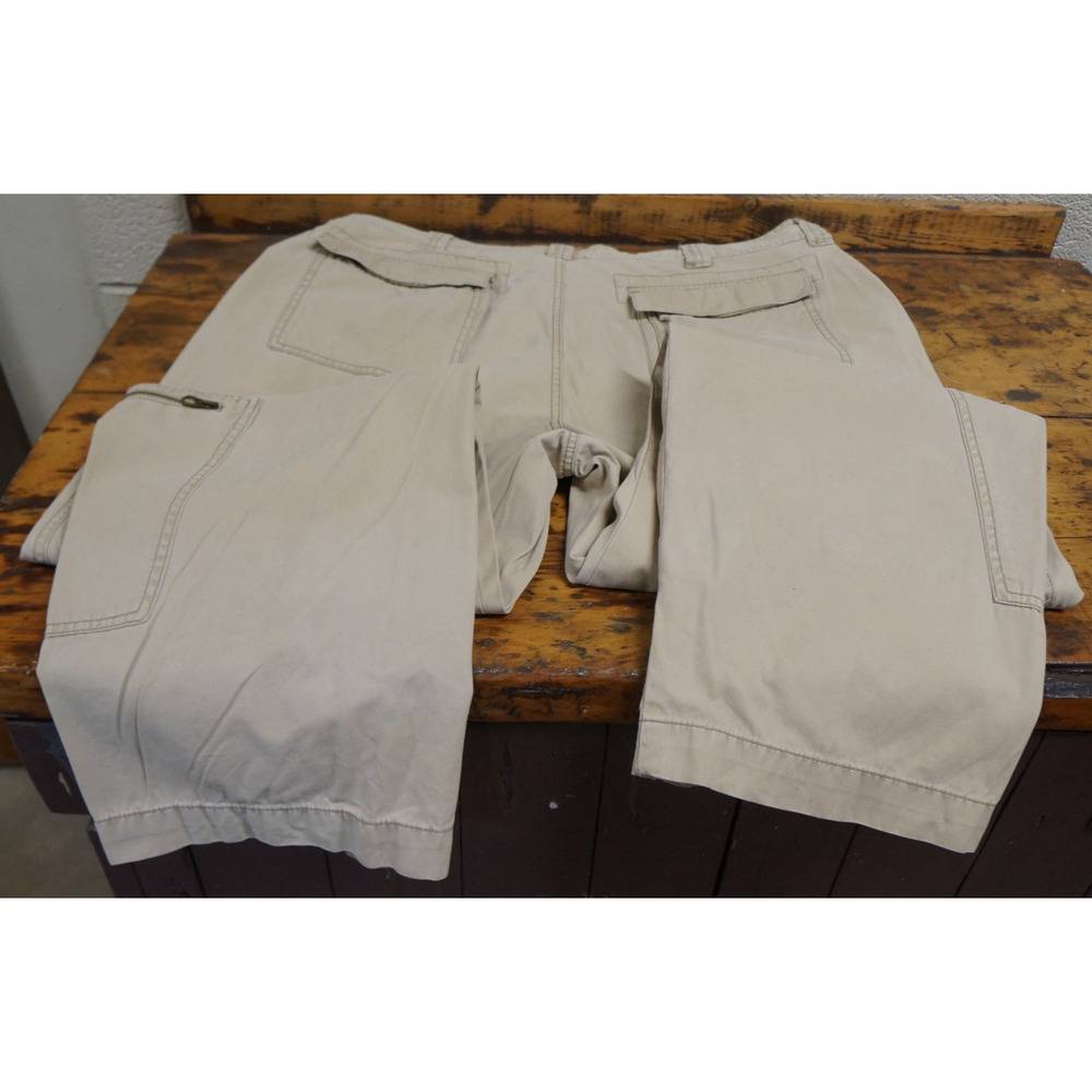 Polo Ralph Lauren Military Cargo Pants 36/32 Beige Paratrooper Army RRL - Picture 5 of 13